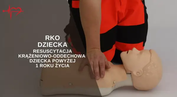 RKO dziecka: resuscytacja krążeniowo-oddechowa niemowlaka. Ćwiczenie ratujące życie.