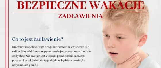 Zadławienie - Jak ratować życie? Prosty schemat pomocy